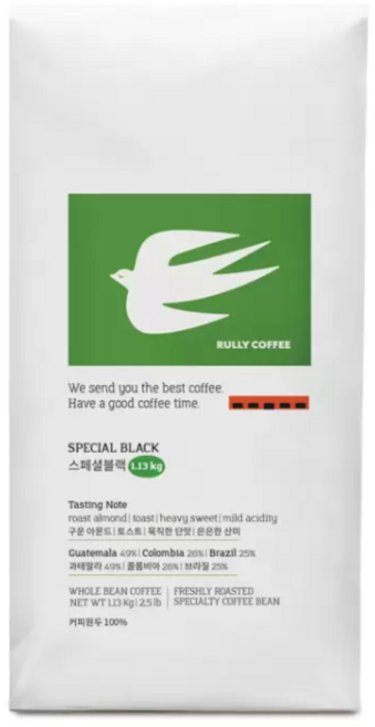 룰리 스페셜블랙원두커피 1.13KG 코스트코, 스페셜블랙, 1개