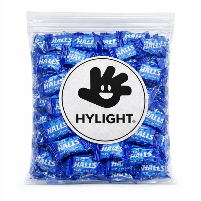 하이라이트 손님증정용 호올스 미니 개별포장(3가지 맛 중 택) 2.8g, 멘토립터스 멘톨향 2.8g x 50개, 50개