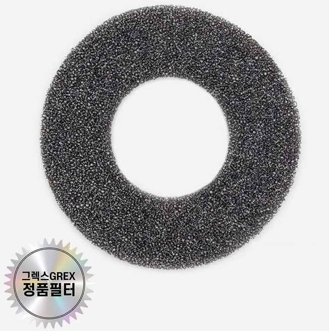 [정품] 그렉스 환풍기 교체용 필터 5장 화장실 욕실팬 grex 구펜 GL-60/90 GN-60/90 GS-60/90 호환, 1세트, 교체용원형필터
