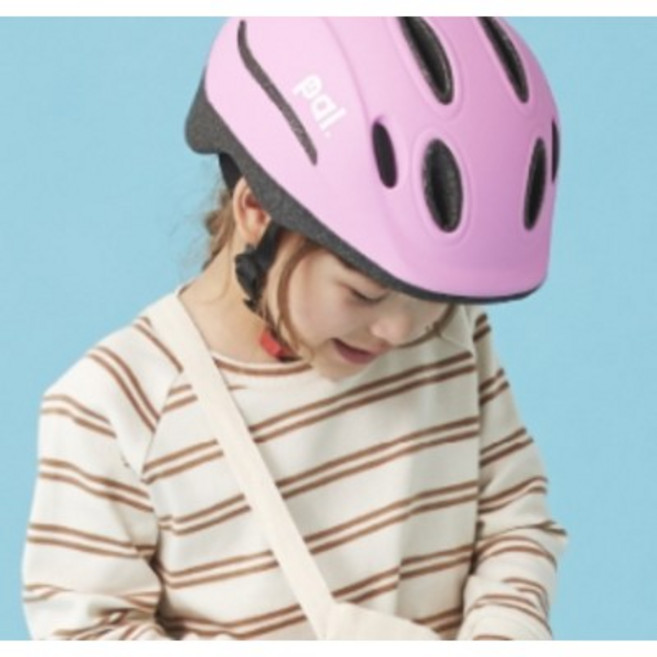 OGK 카부토 pal 팔 유아동 어린이 자전거 헬멧, 3. 피치핑크, 1개