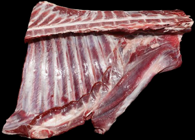 껍질없는 호주산 수입산 염소고기 2kg 국산 흑염소고기 대용 (갈비), 2개, 1kg