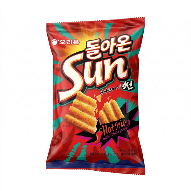 오리온 썬 오리지널 핫스파이시 64g 24개