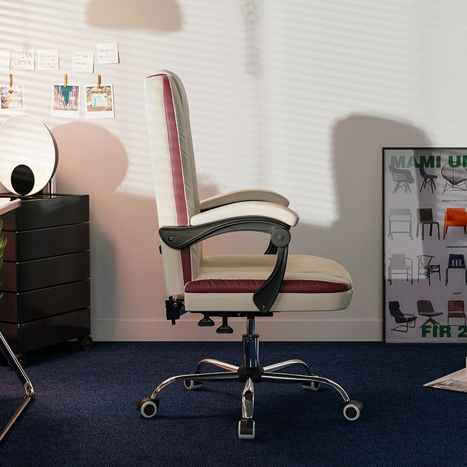 16피스 MONO 컴퓨터 사무실 의자, 아이보리