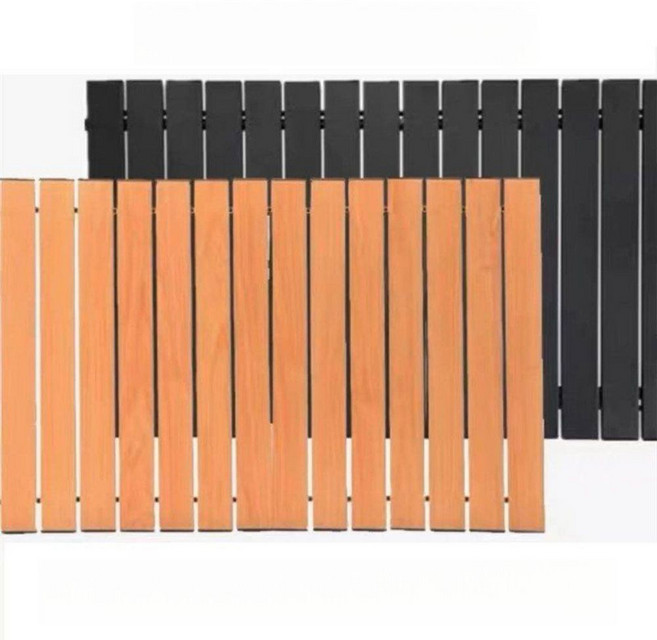 테이블 덮개 웨건 접이식 레트로 캠핑캐리어 티테이블 광폭 상판 우드웨건 스툴, B. 소형 우드테이블, 1개