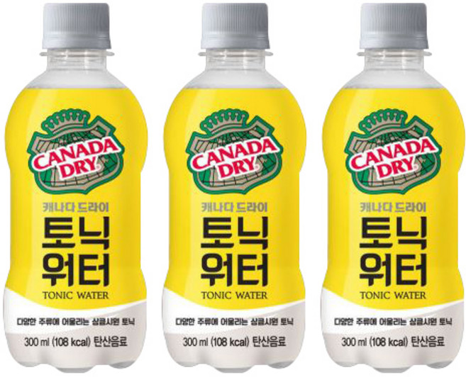 캐나다드라이 토닉워터 300ml x 24개 하이볼 칵테일
