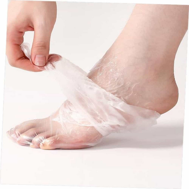 일회용 비닐양말 100족 발꿈치각질