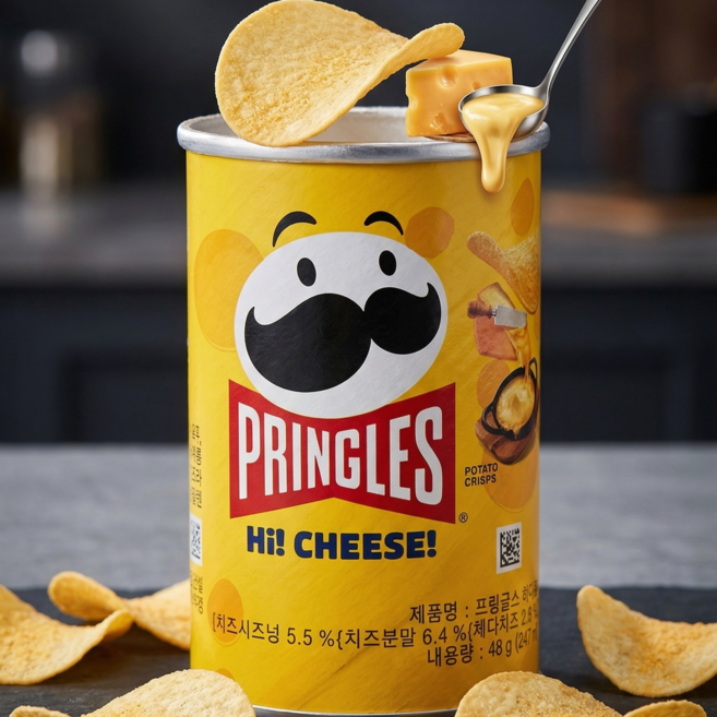 프링글스 하이치즈, 1개, 48g