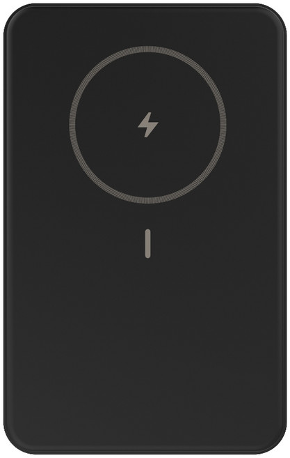SP 廣穎 WP10 快充無線行動電源 磁吸式 摺疊支架 LED電量顯示 可登機, 黑色