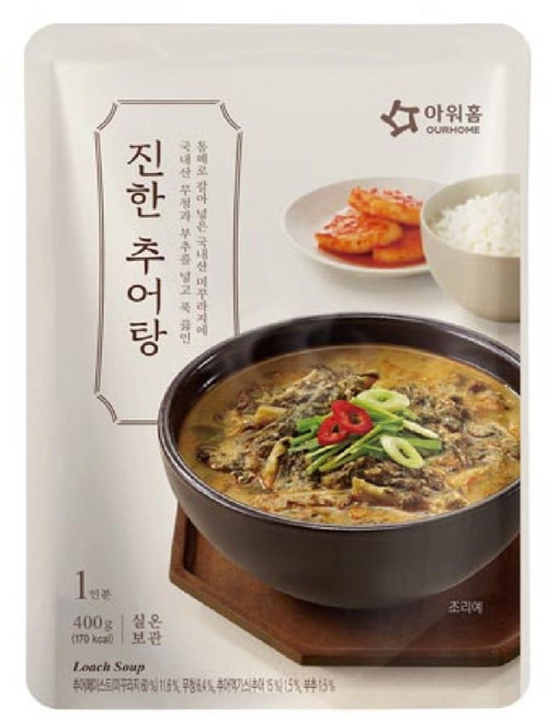 아워홈 진한 추어탕, 400g, 12개