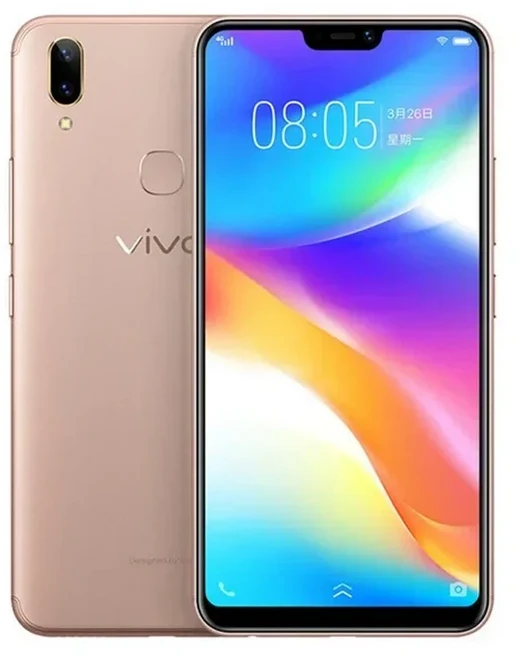 VIVO Y85 스마트폰 글로벌 펌웨어 안드로이드 4G 잠금 해제 6.26인치 4GB 64GB 카메라 13MP 모든 색상 양호, 01 4G 64G, 01 Gold