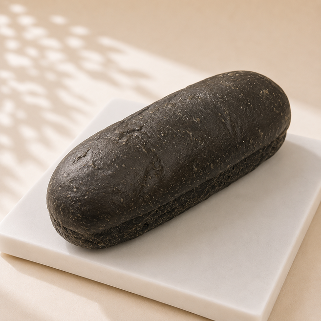 [보아스제과] 수제 먹물핫도그빵, 50g, 16개
