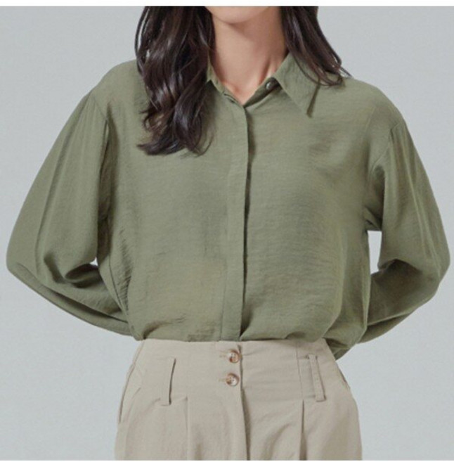 미쏘 미쏘 루즈핏 블라우스(MIWBLA923B).