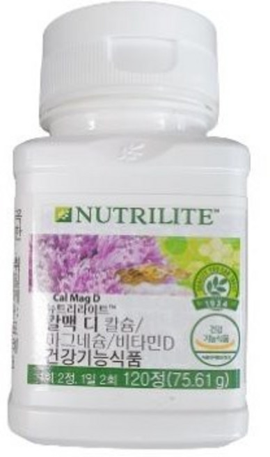 암웨이 칼맥D 120정 마그네슘 비타민D 칼슘 뼈건강, 1개