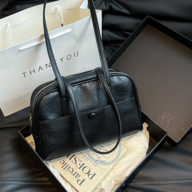 데일리 여성 모던 숄더백 가벼운 출근 포멀 포켓 사첼백 a0104