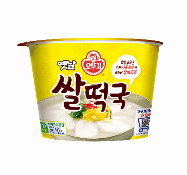 오뚜기 쌀떡국 용기 166.6g, 7개