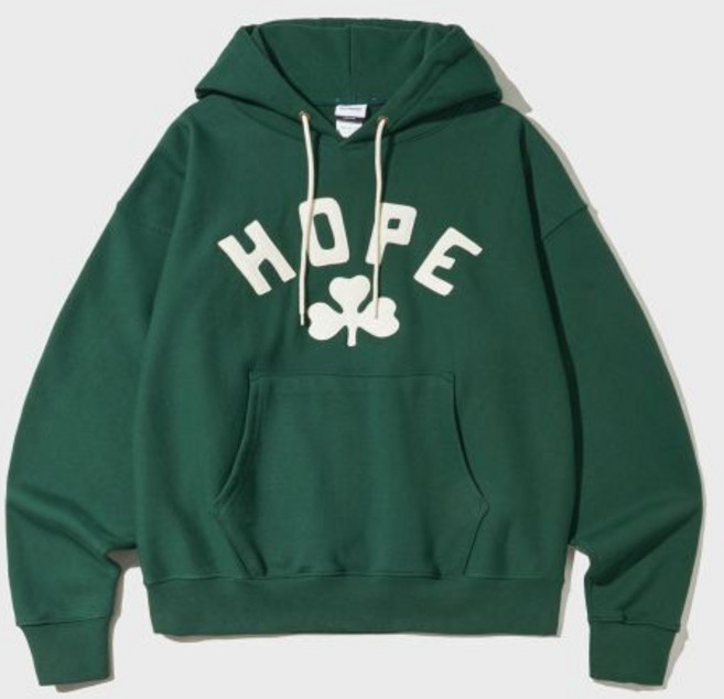 아웃스탠딩V.S.C HOOD SWEAT(HOPE)GREEN