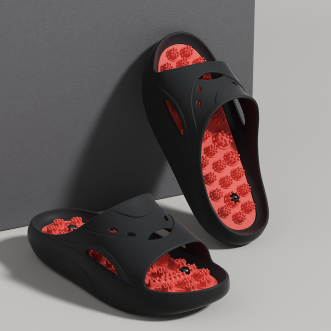 MIR WAY 지압슬리퍼 다이어트 붓기관리 족저근막염