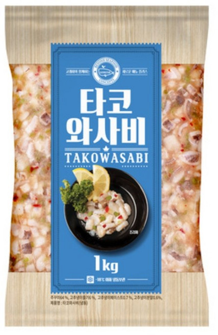 고래미 타코와사비, 27개, 1kg