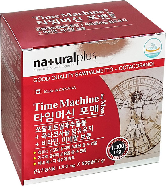 내츄럴플러스 타임머신 포맨, 1개, 90정