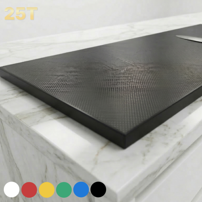 씨맥스 업소용 대형 위생 도마 25T, 흑색(Black), 1개