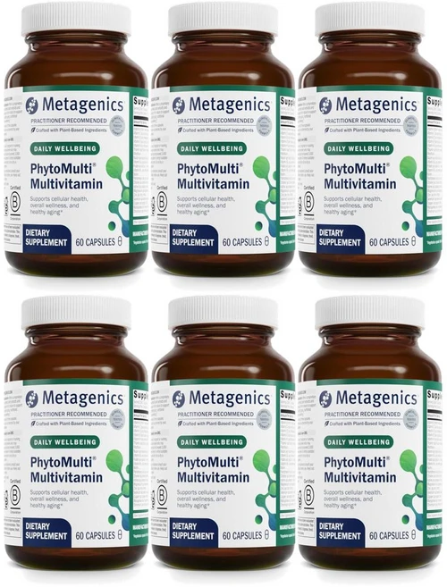Metagenics PhytoMulti Multivitamin 메타제닉스 파이토멀티 멀티비타민, 6개, 60정 - 쿠팡