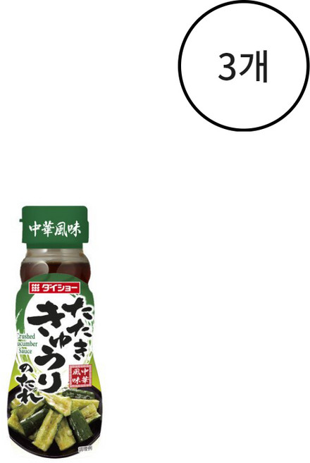 다이쇼 다타키 오이 소스, 150ml, 3개