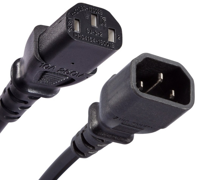 삼정 국산 AC 전원케이블 연장 캡 코드, 10m, 1개