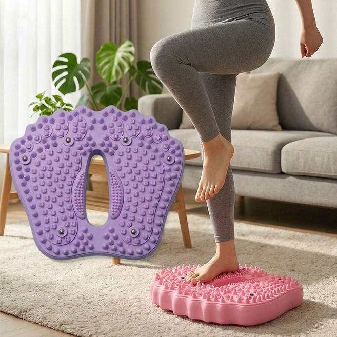 온픽커머스 지압 저소음 에어 스텝퍼 가정용 다이어트, 퍼플