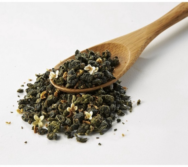 FINGER TEA 桂花烏龍茶 原葉 立體茶包 30入, 1個, 桂花茶香環保裸包2.5g''