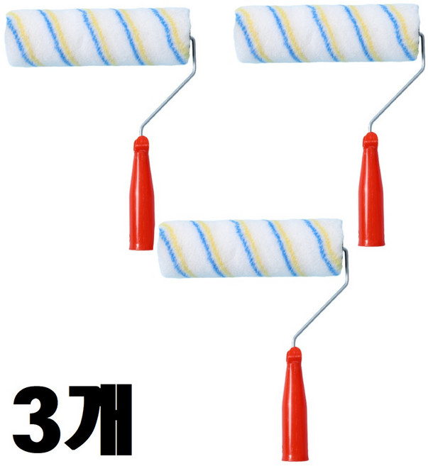 하이툴스 롤러 로라 수성 유성 겸용 21cm, 3개입