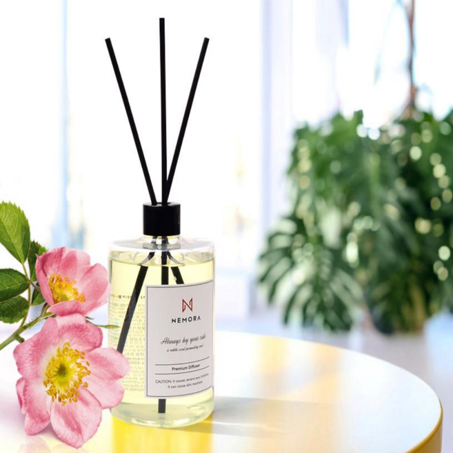 교보문고디퓨저 프리미엄 디퓨저 방향제 실내 자동차 냄새 제거 대용량차량 향기 집들이선물, 레드플룻