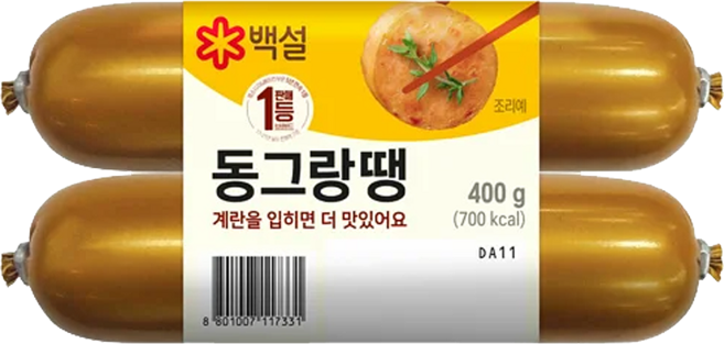백설 동그랑땡, 200g, 2개