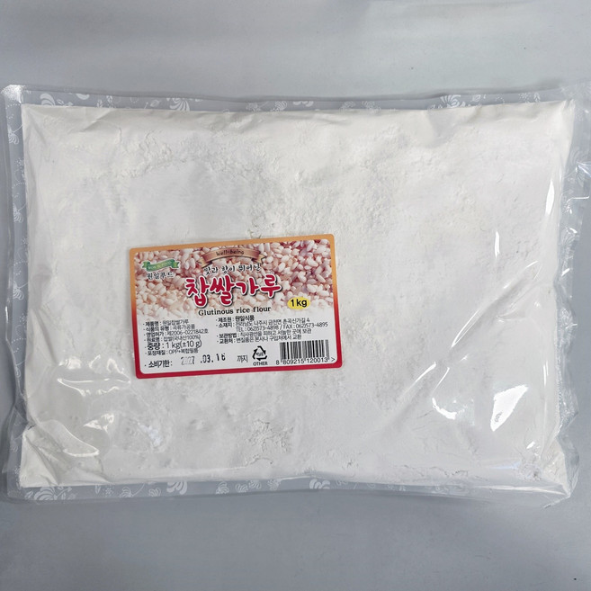 국내산 찹쌀가루 1kg, 1개
