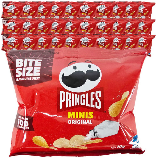 감자칩 개별포장 19g x 30 학교간식 감자과자 소포장, 30개