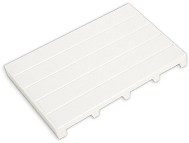 펄화이트 욕실발판(민자) 베란다 현관 화장실 발매트, 1개