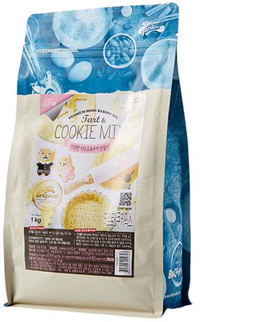 브레드가든 플레인쿠키믹스 1kg, 1개