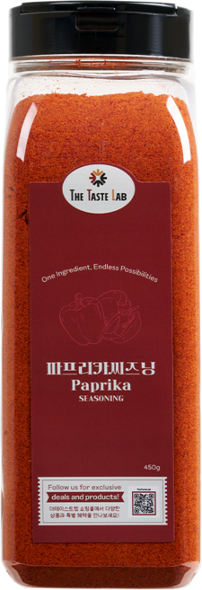 더테이스트랩 파프리카 가루 파우더 시즈닝, 1개, 450g