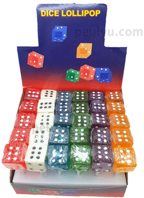 500 주사위 캔디 30개입 막대 사탕, 1개