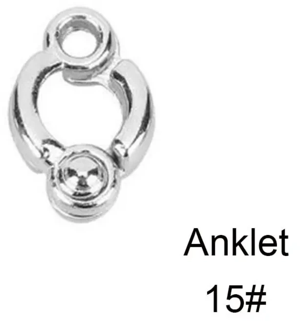 버드 트레이닝 코카티엘 초경량 플렉시블 로프 플라잉 리쉬 안티바이트 레그 링 앵무새, 09 Anklet15