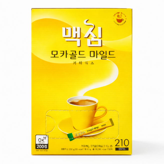 [동서식품] 맥심 모카골드 마일드 210T, 1개, 210개입, 2g