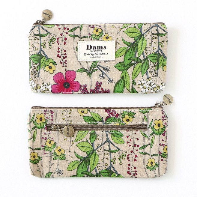 미모양 지폐 동전 카드 파우치 동지갑 엔화 지퍼 지갑