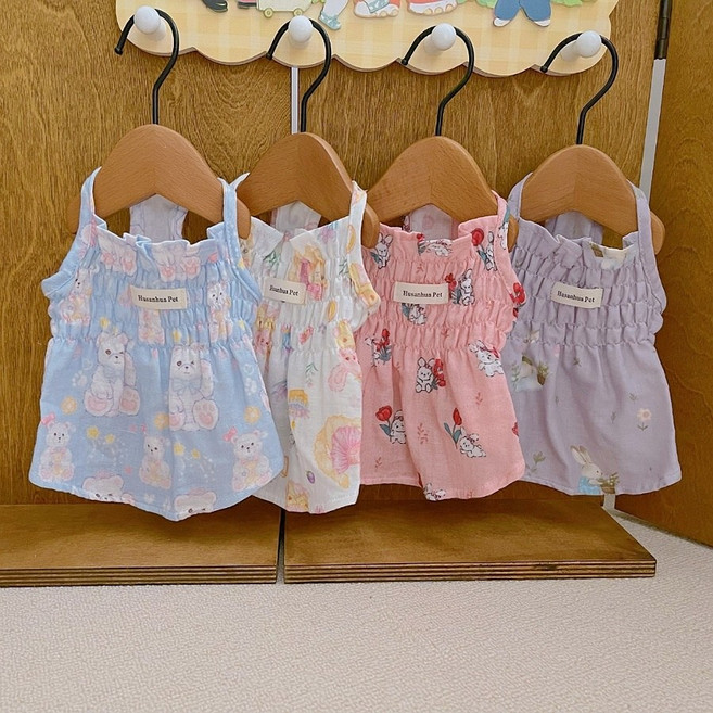 코코스튜디오 강아지옷 사람옷 커플룩 비비 원피스, 강아지옷 핑크, 1개