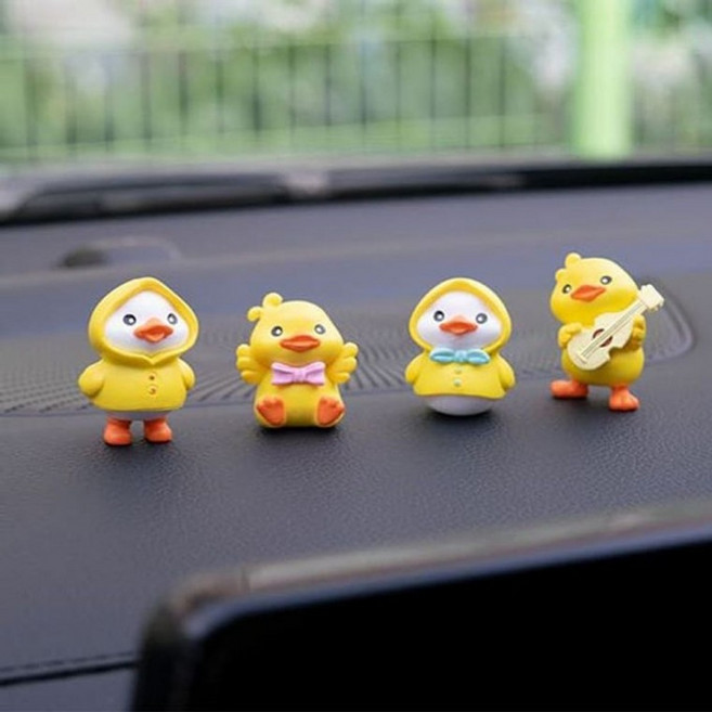 차량 인테리어 소품 자동차 실내 장식 액세서리 오리 차량인테리어소품 자동차장식, 1개, 상세페이지 참조