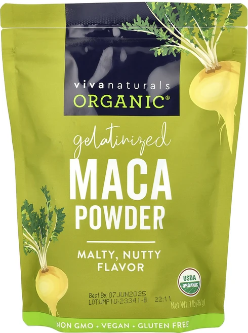 몸관리하세요 겨울입니다 Viva Naturals 유기농 젤라틴화 마카 분말 454g(1lb) 특별관리진행, VivaNaturals유기농젤라틴화마카분말454g1lb, 454g, 1개 - 쿠팡