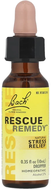 Bach Originalflower Remedy® Rescue Remedy® 천연 스트레스 릴리프 10ml(0.35fl oz), BachOriginalflowerRemedyRescue, 1개, 10ml - 쿠팡