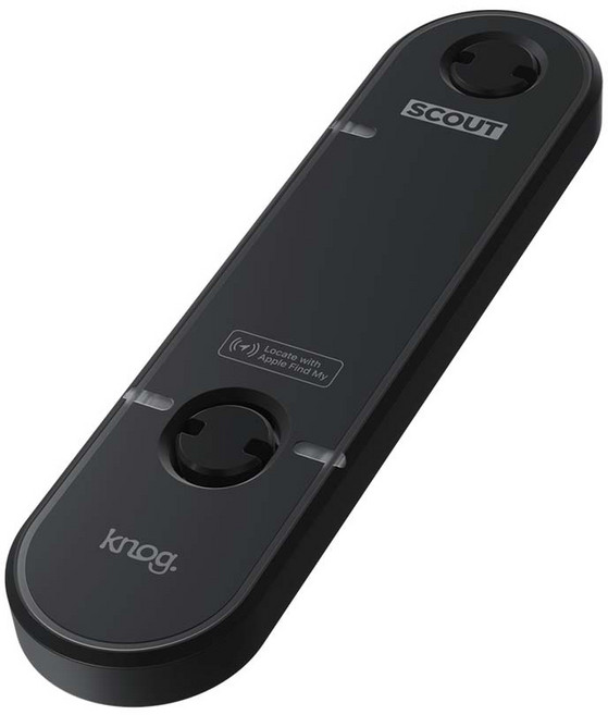 [knog] 노그 스카우트 자전거 도난 방지 시스템 바이크 알람 파인더 Apple 전용, 1개, 애플기기 호환 전용