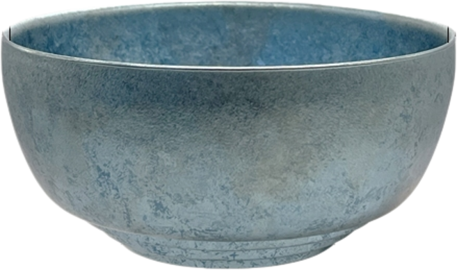 SNOWROCK 冰花雙層碗 純鈦露營碗, 藍色, 1個