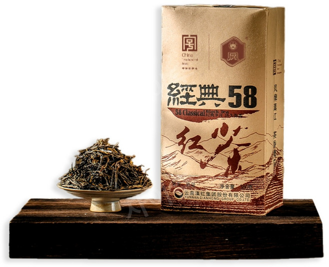 운남 홍차 봉경전홍 380g 전통 특급 농향형 클래식58, 1개, 1개입