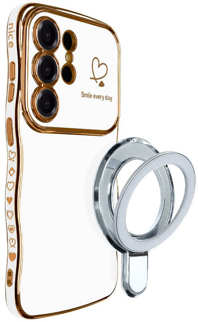 더조은셀러 맥세이프 스탠드 물결 하트 젤리 웨이브 케이스