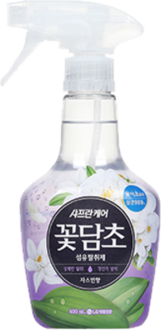샤프란 꽃담초 섬유탈취제 자스민꽃향 본품, 400ml, 1개